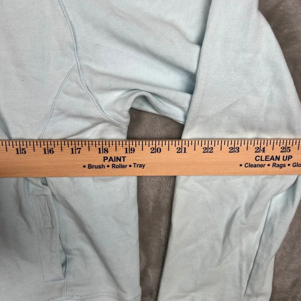 Nike‎ Light Blue Long Sleeve Crewneck Sweatshirt Pullover Top 2000s M(8-10)